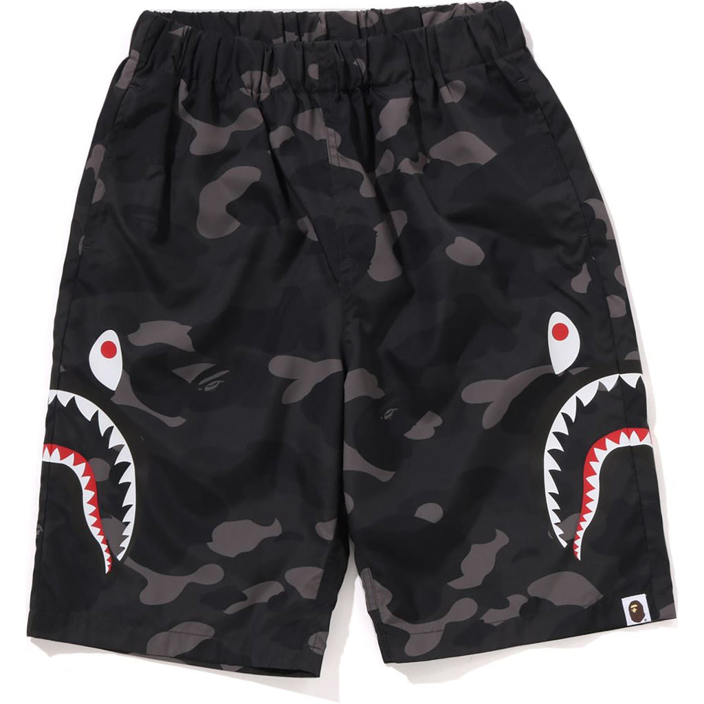 COLOR CAMO SIDE SHARK BEACH SHORTS JR KIDS