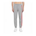 Thom Browne Style Men's Cotton Sweatpants - Signature Four-Bar Detail