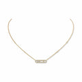 MESSIKA BABY MOVE DIAMOND PAVED NECKLACE