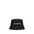 Valentino Garavani Black Cotton Bucket Hat