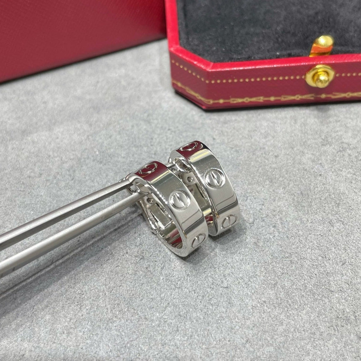 CARTIER LOVE 5.5MM EARRINGS