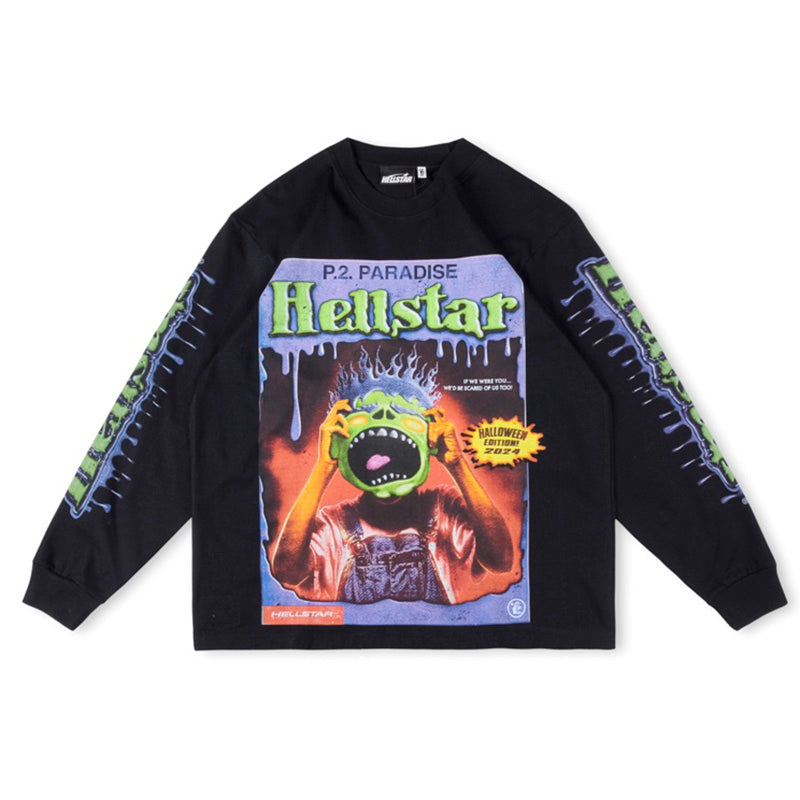 Hellstar Horror Book Long Sleeves T-Shirts