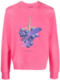 Viktor & Rolf grape-print cotton sweatshirt
