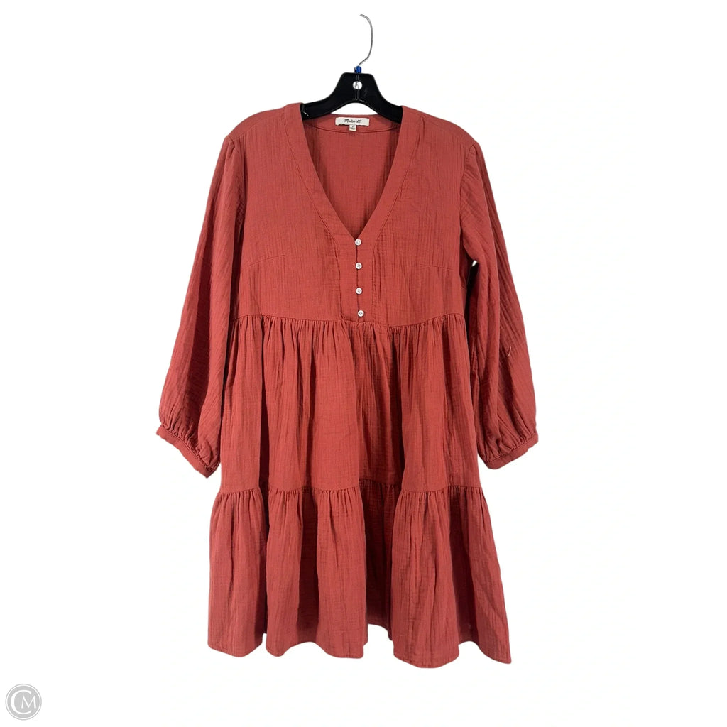 Dress Casual Short By Madewell In Red, Size: 2