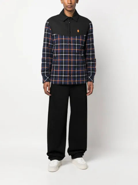 COUNTY OF MILAN checked long-sleeve jacket