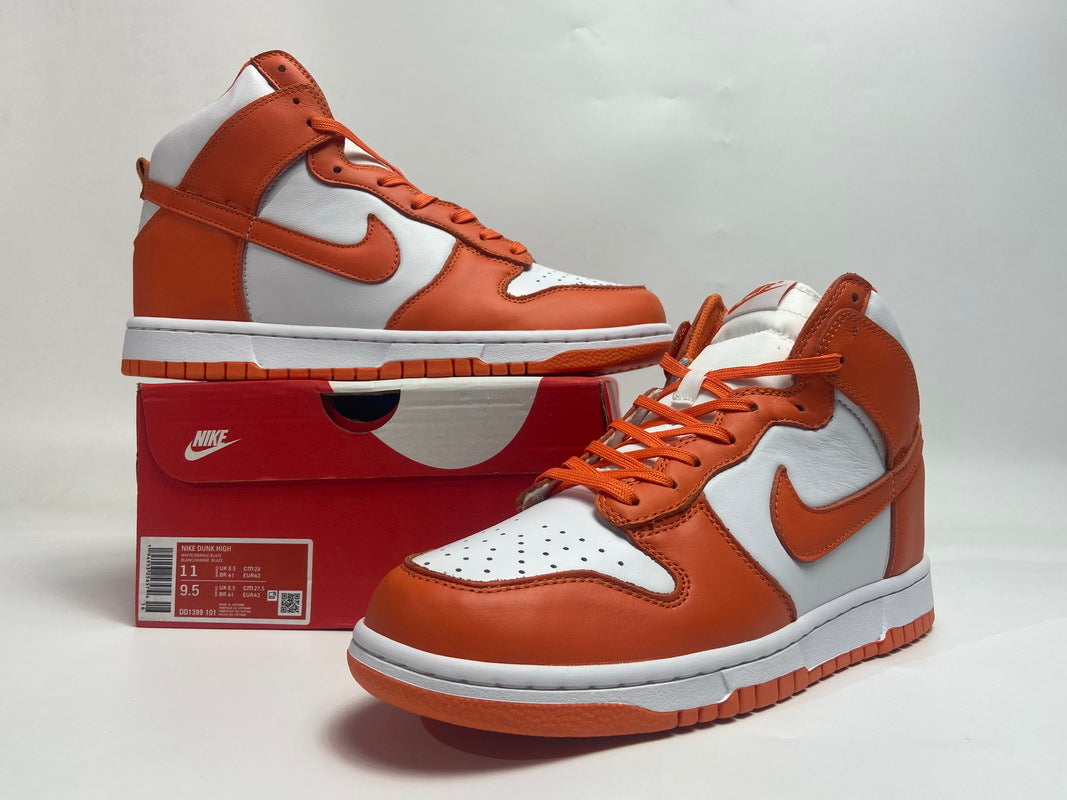 Nike Dunk High Syracuse 2021 Reps Sneaker DD1399-101