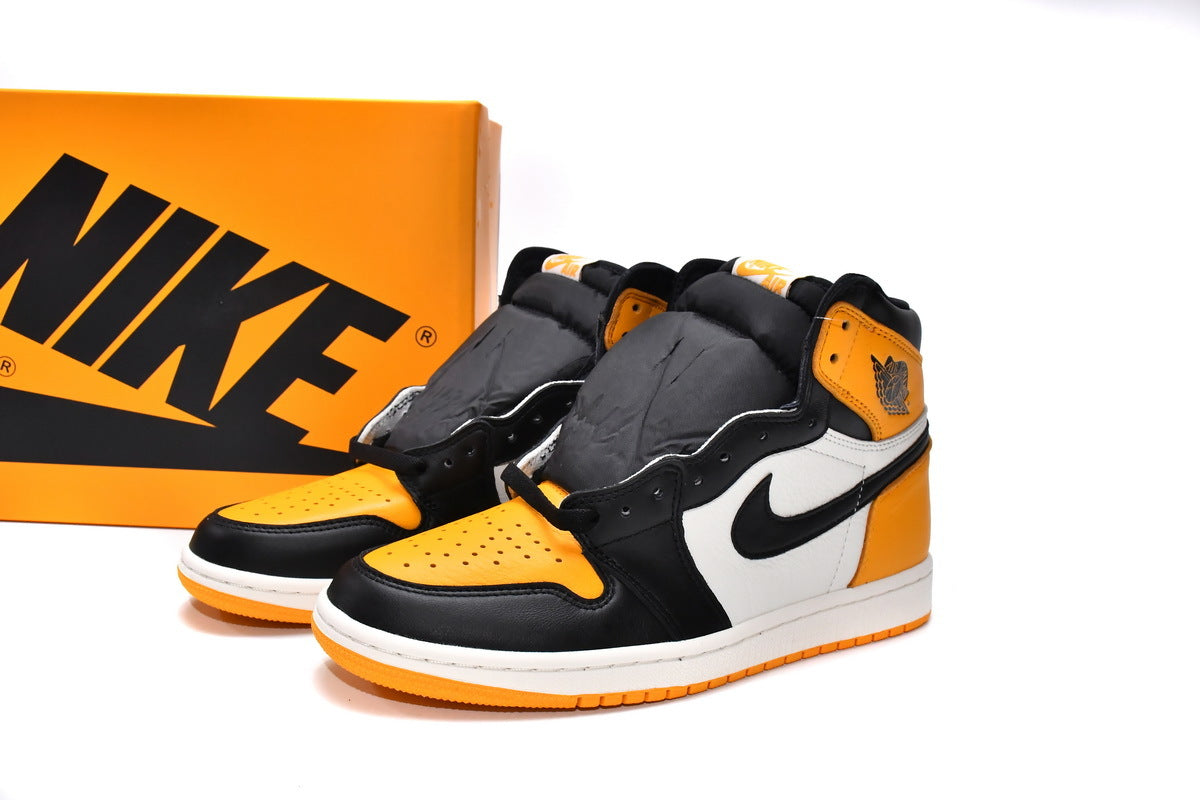 Jordan 1 High Yellow Toe Reps Sneaker 555088-711