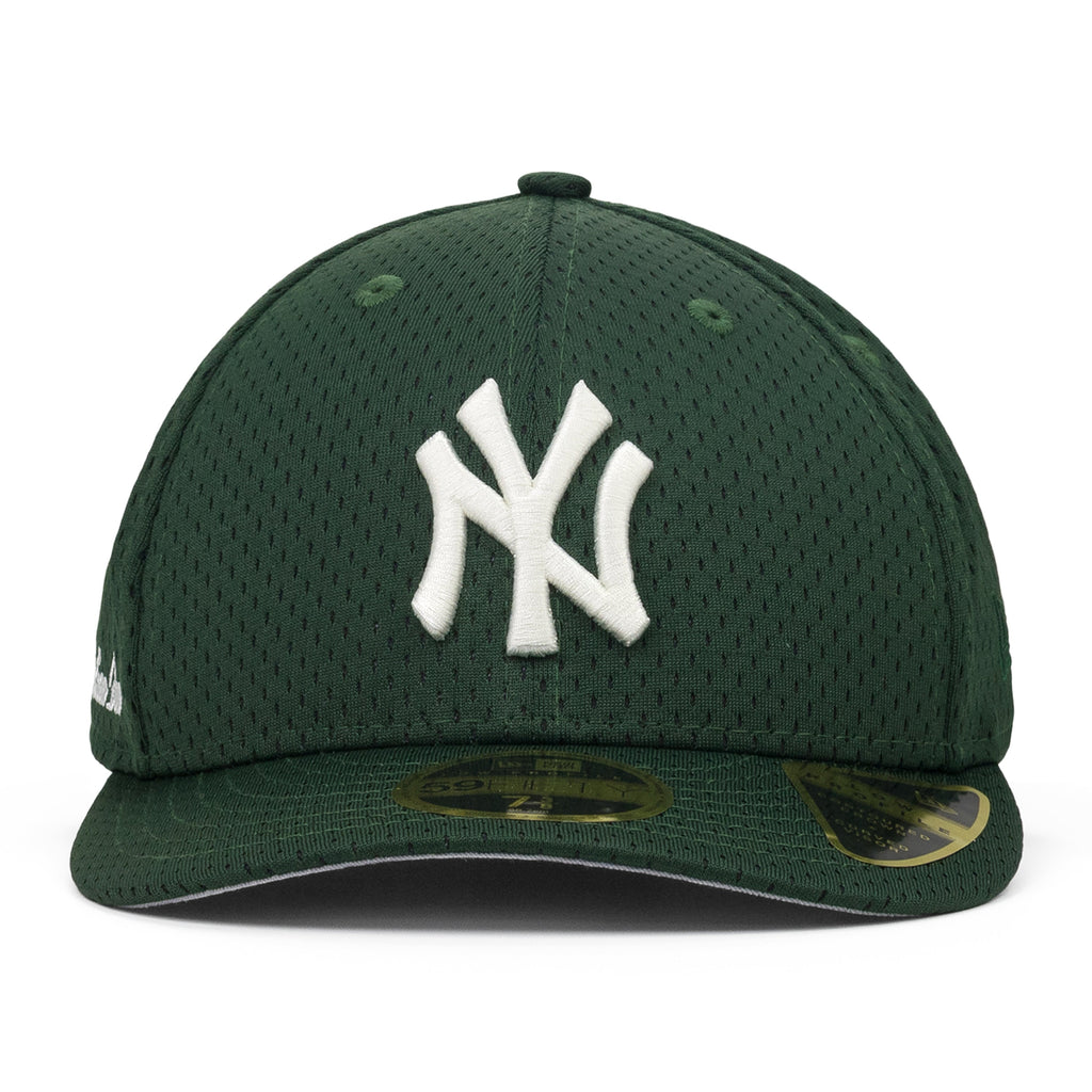 Green Ald / New Era Yankees Mesh Fitted Cap