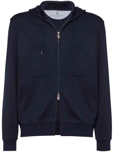 Brunello Cucinelli knitted hoodie