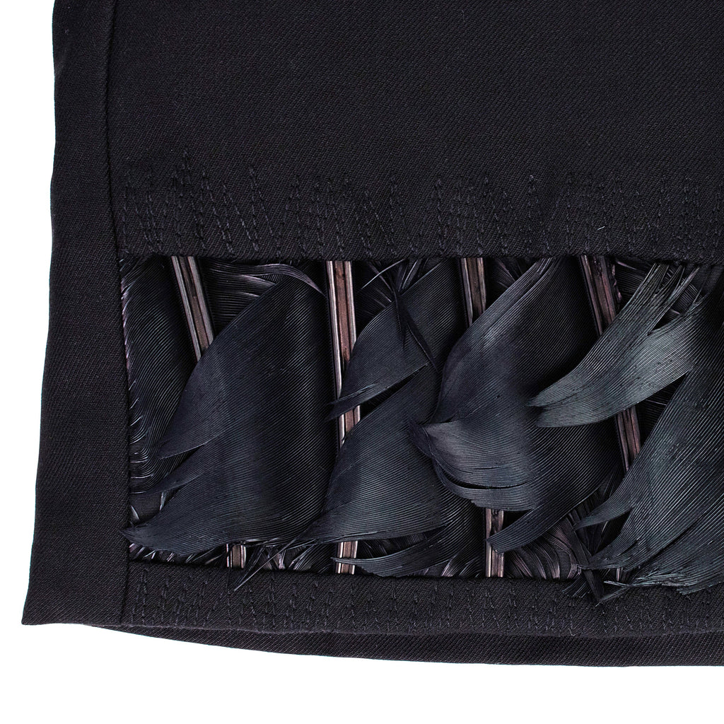 BLACK LA PLUME BLAZER