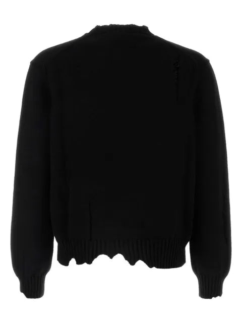 Alexander McQueen Distressed Skull sweater