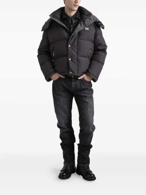 Dolce & Gabbana hooded puffer jacket