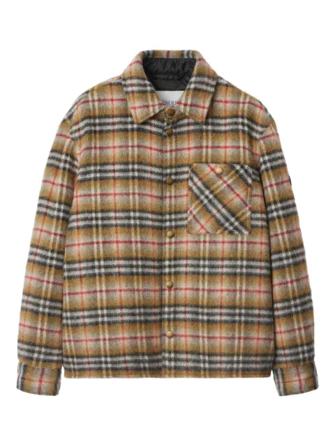 Burberry Check shirt jacket