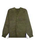 Needles leather-patch cardigan