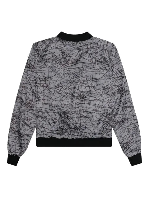 RTA Atticus printed bomber jacket