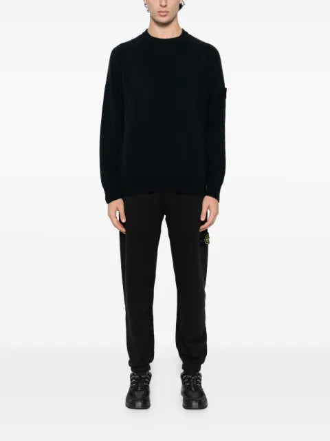 Stone Island logo-patch jumper
