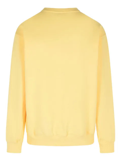 New Balance logo-appliqué cotton sweatshirt