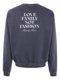 Family First graphic sweatshirt