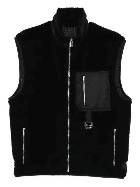 FENDI zip-up chest-pocket gilet