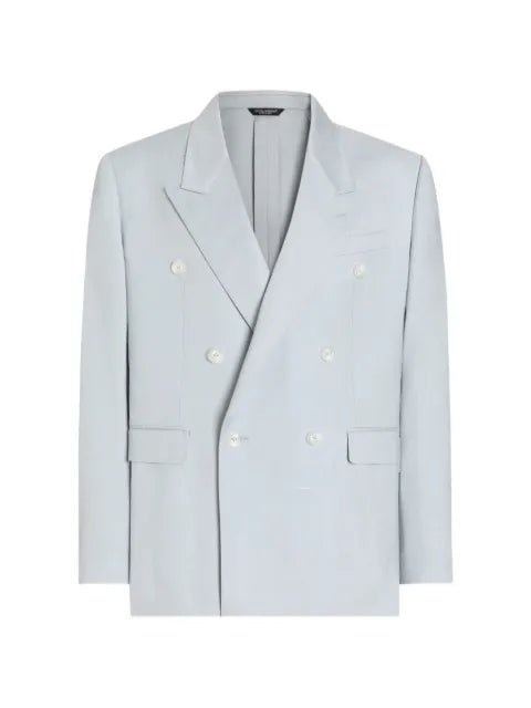 Dolce & Gabbana Shantung viscose double-breasted jacket