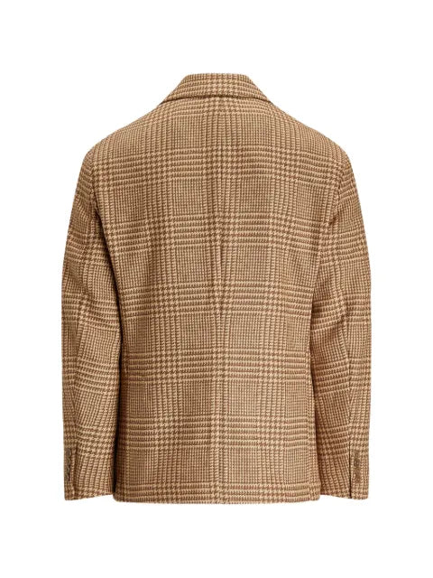 Polo Ralph Lauren checked single-breasted blazer