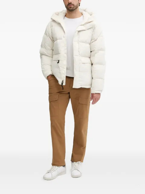 The North Face hooded padded jacket