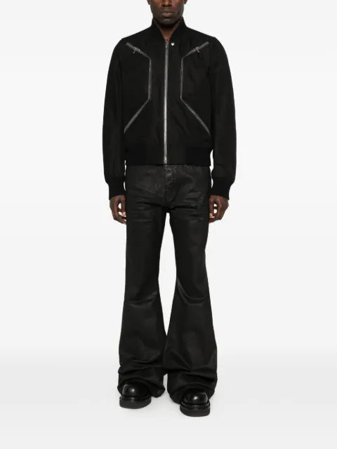 Rick Owens Temple Heizer flight jacket in cordura cotton