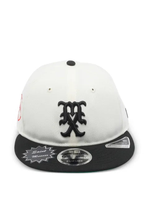 SAINT MXXXXXX x New Era logo-patch baseball cap