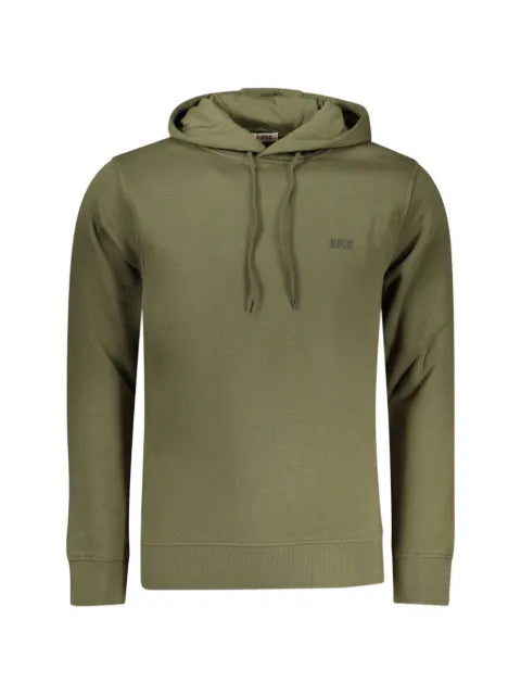 RIFLE logo-embroidered drawstring hoodie