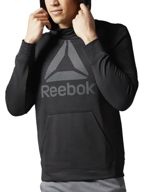 Reebok logo-print hoodie
