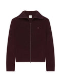 Courrèges ribbed wool zipped sweater