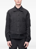 The Viridi-Anne herringbone-pattern jacket