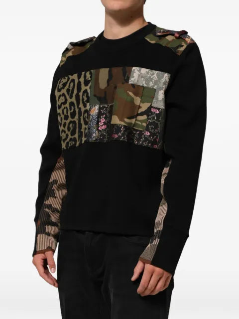 Dolce & Gabbana patchwork sweater