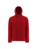 Herno Sorano hooded wool bomber jacket