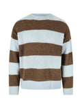 Closed striped alpaca-blend sweater