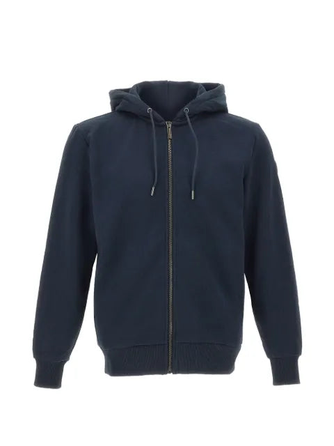 Colmar logo-patch zip-up hoodie