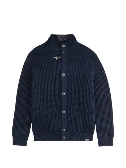 Fay 3-in-1 waffle-knit cardigan
