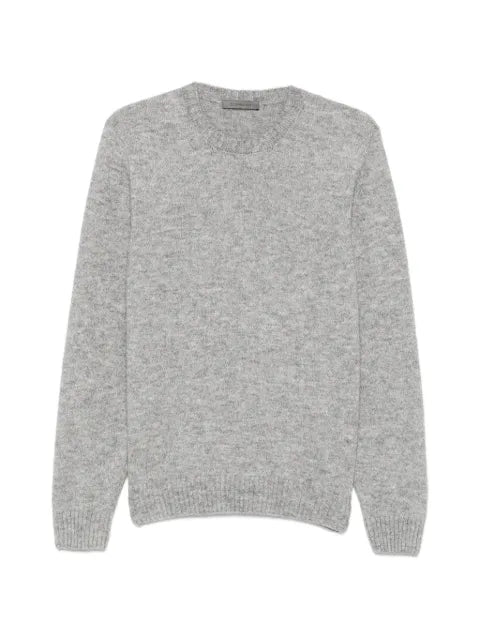 Corneliani crew-neck ribbed-trim sweater