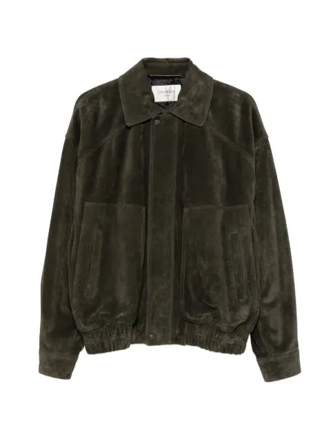 Saint Laurent bomber jacket in split leather