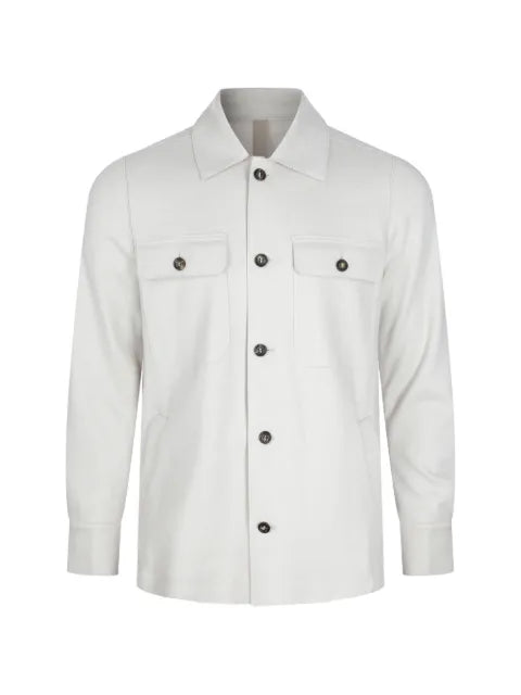 Eleventy button-up shirt jacket