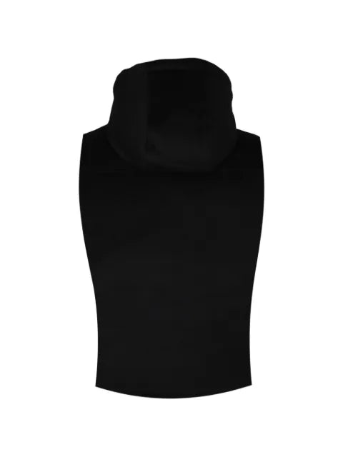 Tombolini hooded cashmere gilet