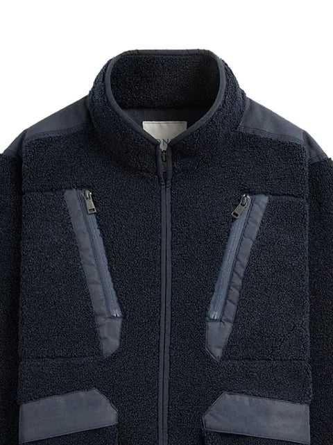 O.N.S Tremont ripstop-patch sherpa jacket