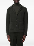 BROOKSFIELD ribbed-knit wool cardigan