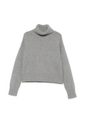 extreme cashmere Crop Xtra roll-neck sweater