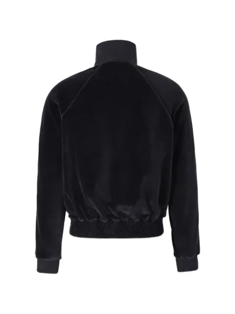 RHUDE velvet-effect raglan-sleeve sweatshirt