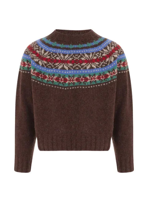 Howlin' fair isle wool sweater