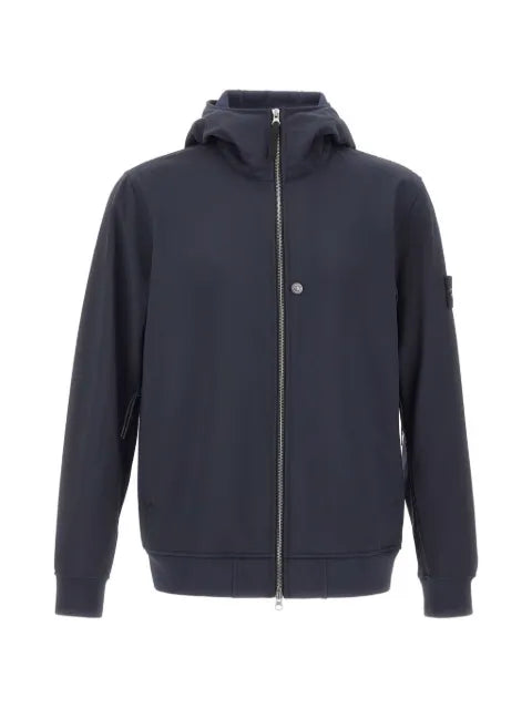 Stone Island Soft Shell-R e.dye zip-up jacket