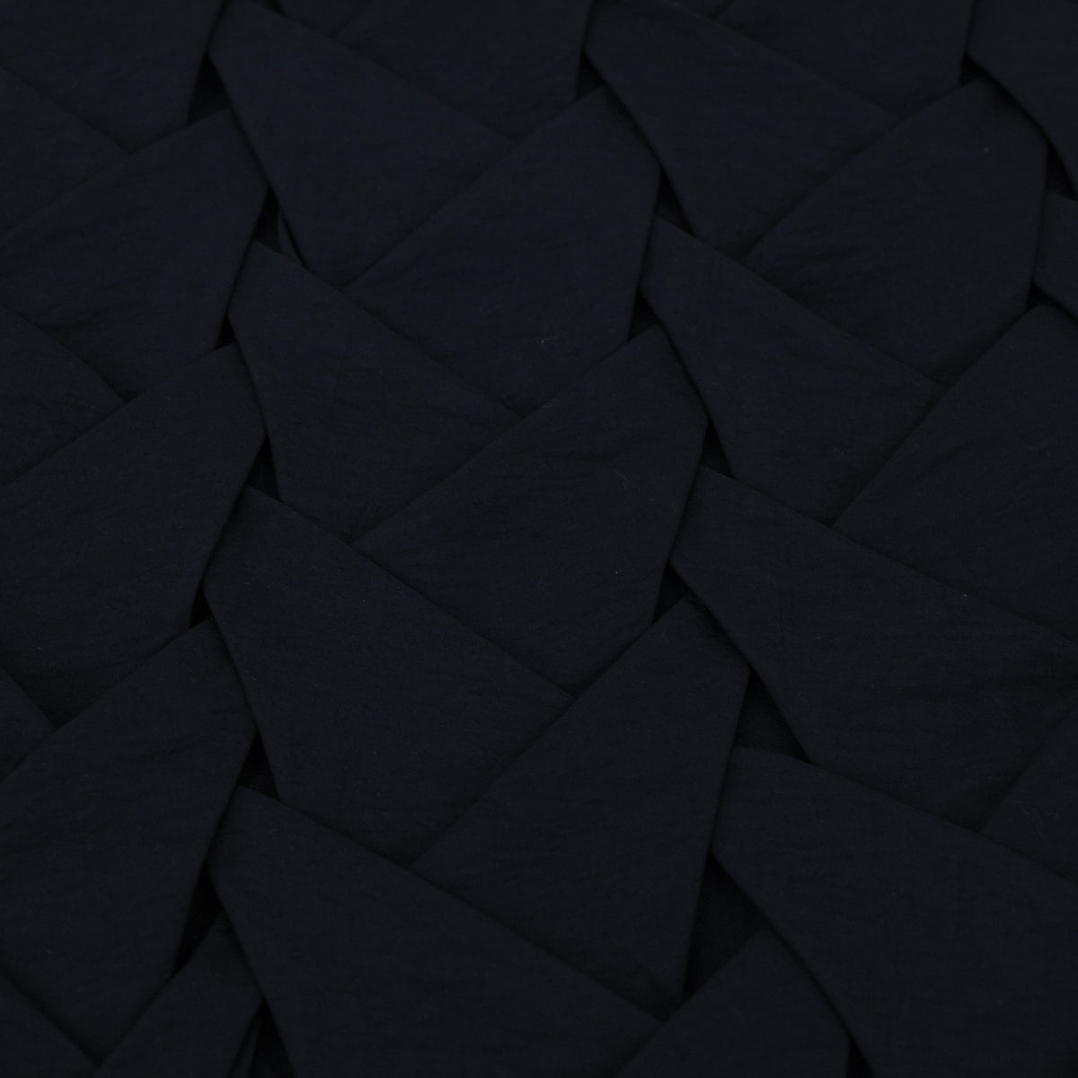 Black Woven Nylon Jacket