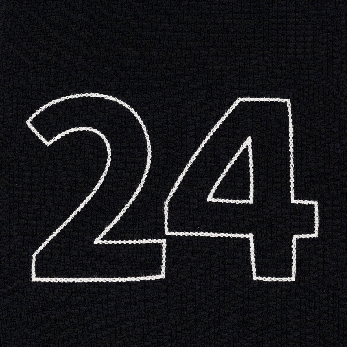 Black Knit Basketball Jersey