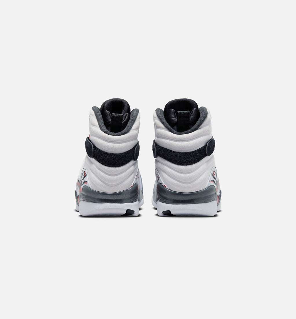 Air Jordan 8 Retro White & True Red Men's Lifestyle Shoe